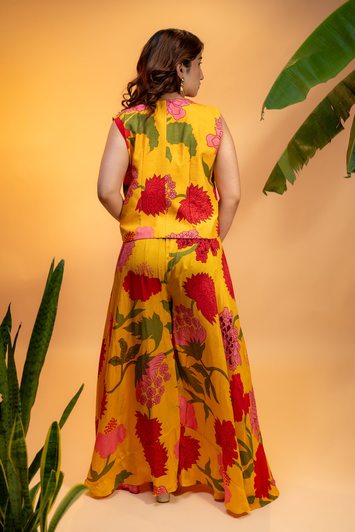 Yellow Floral Co-ord Set