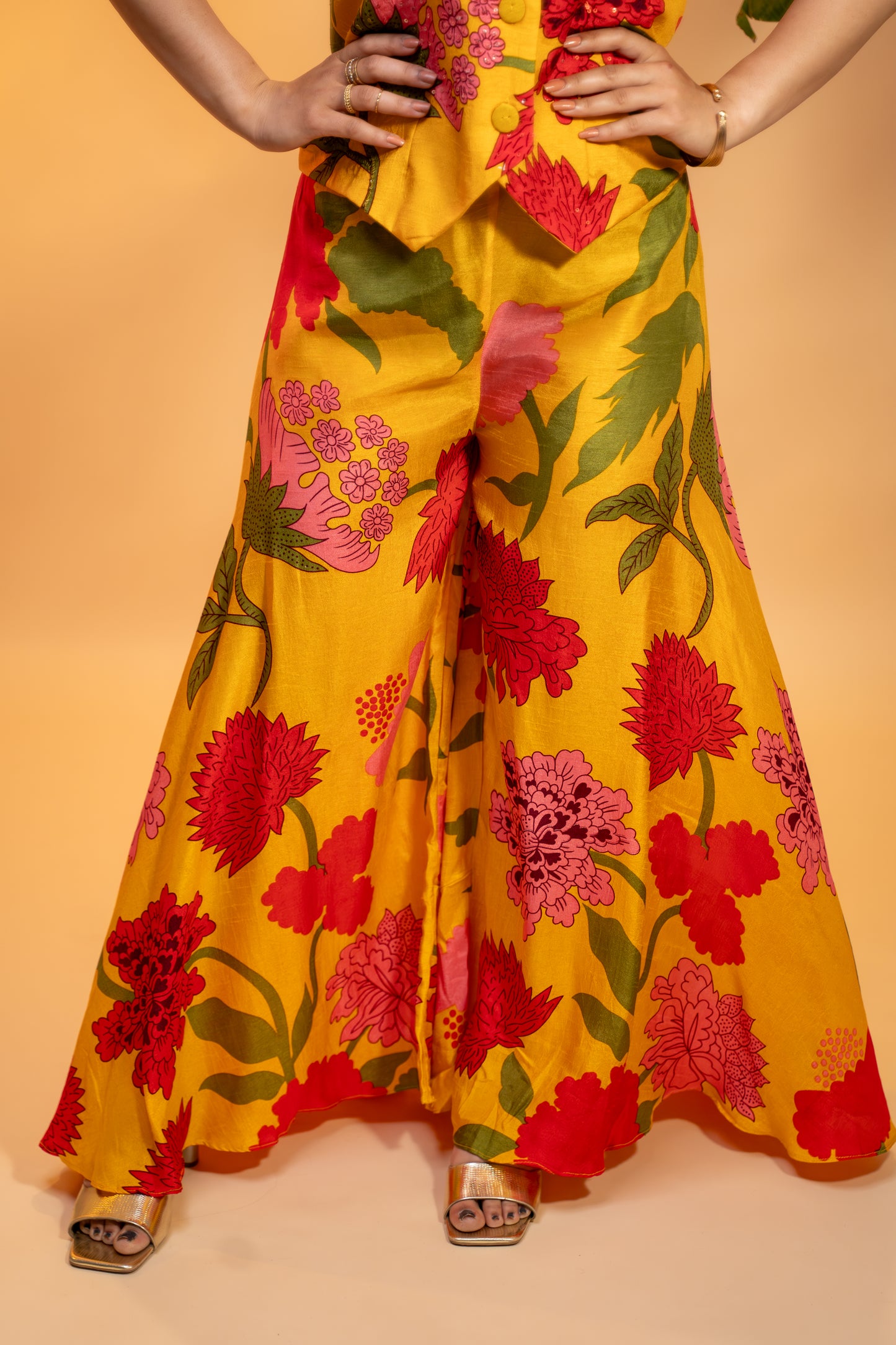 Yellow Floral Co-ord Set